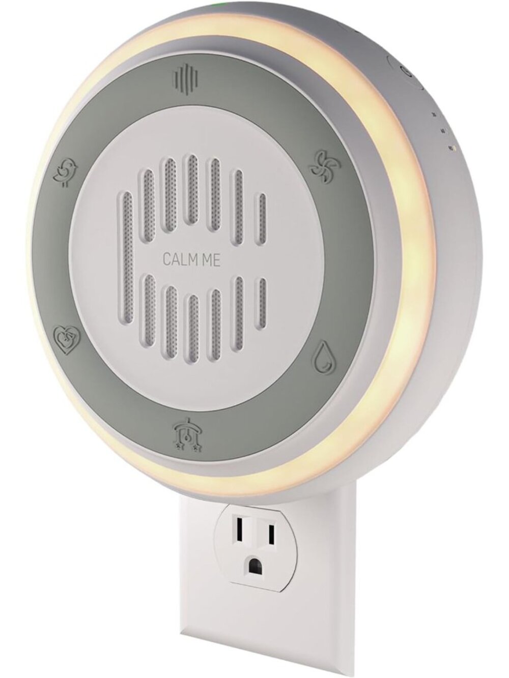 White Noise Sound Machine for Sleep & Office Privacy, 20 Soothing Sounds